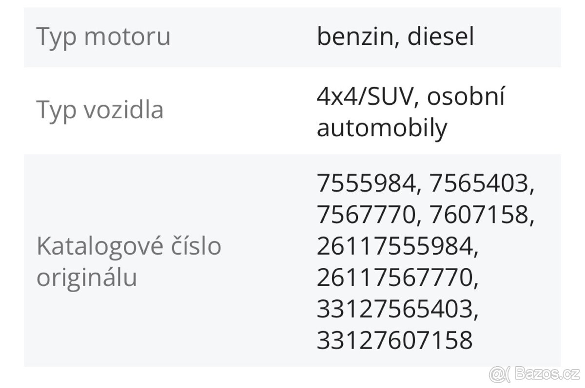 Příruba diferenciálu bmw - 4