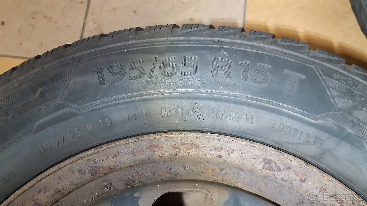 Sada zimních kol 195/65R15 - 4