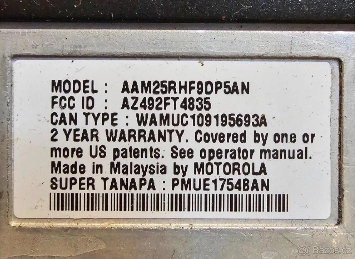 Vysílačka Motorola CDM1550 LS+ - 4