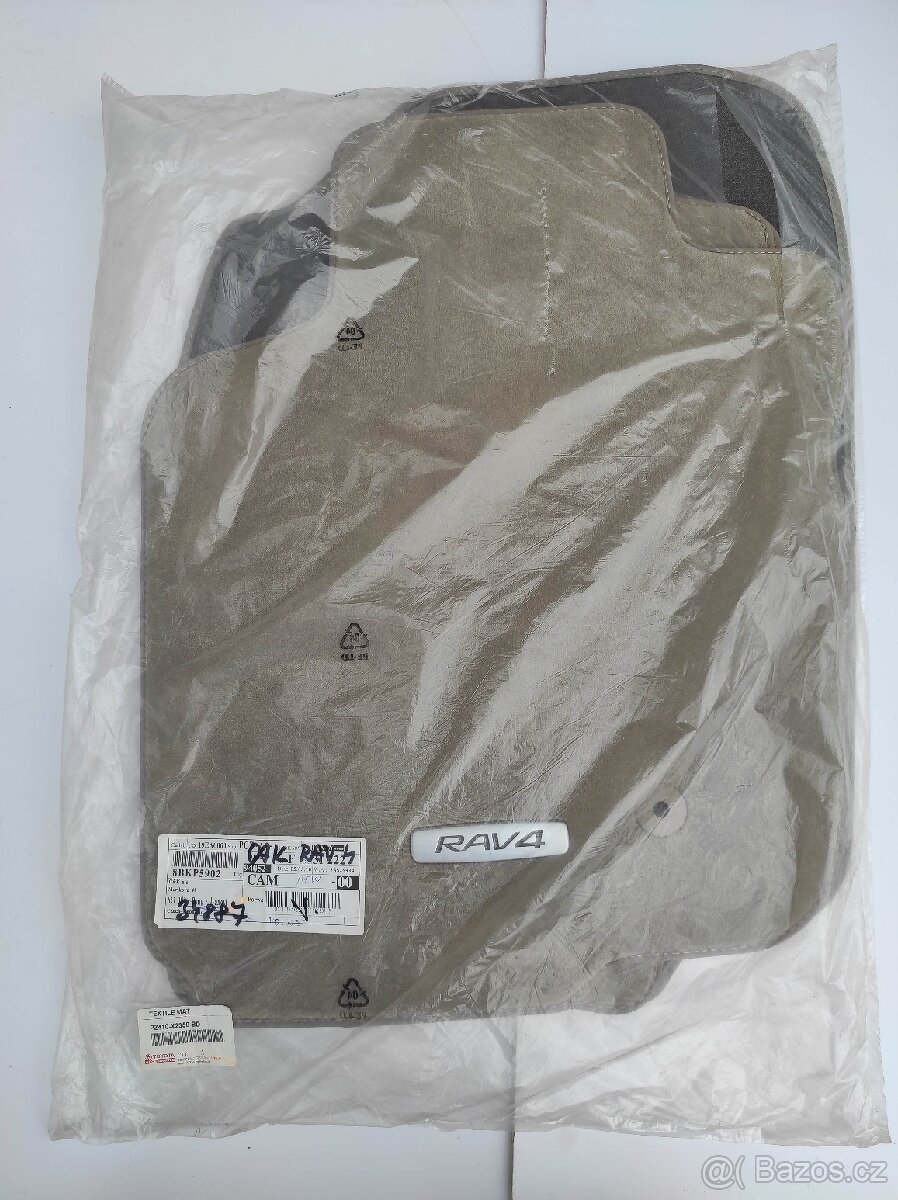 Nové originální autokoberce Toyota Rav4 III 2006-2012 hnědá - 4