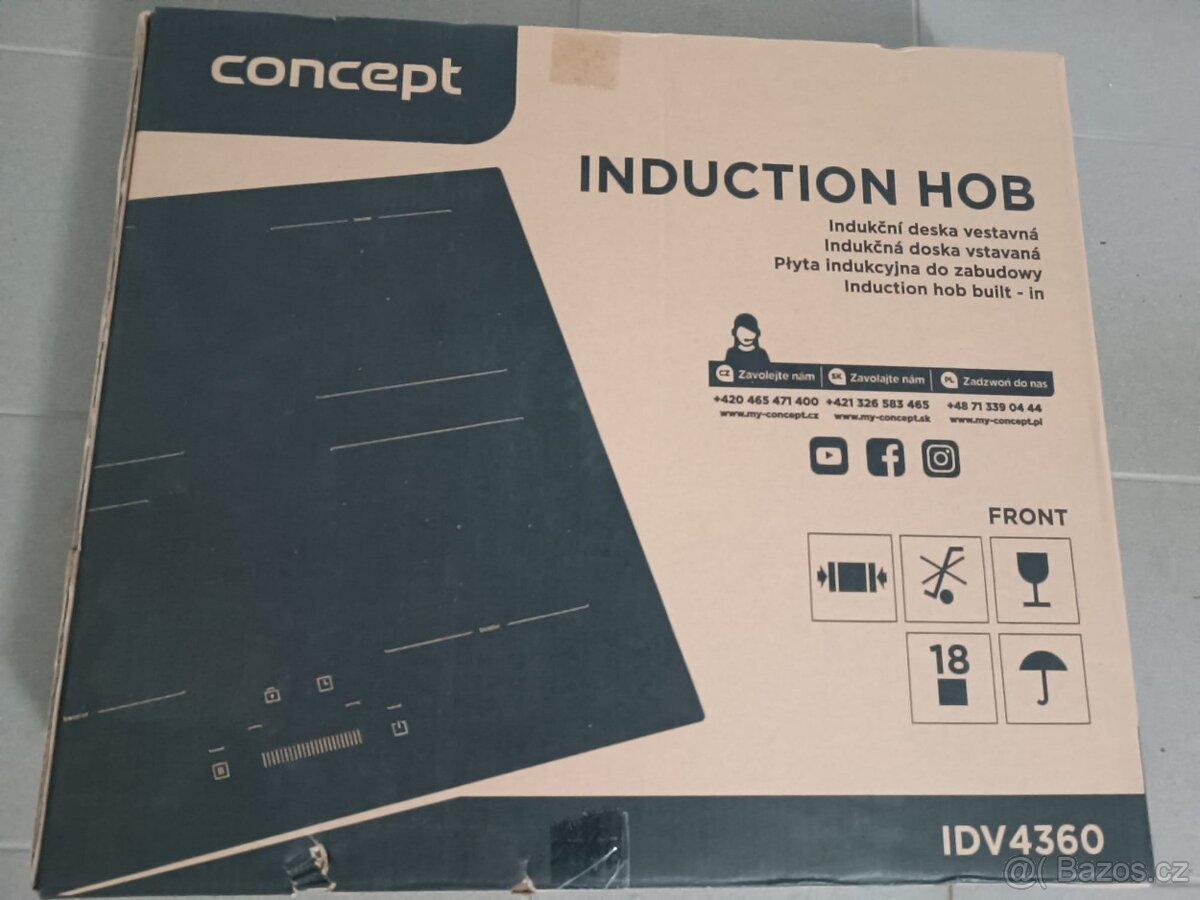 indukční deska Concept IDV 4360 - 4