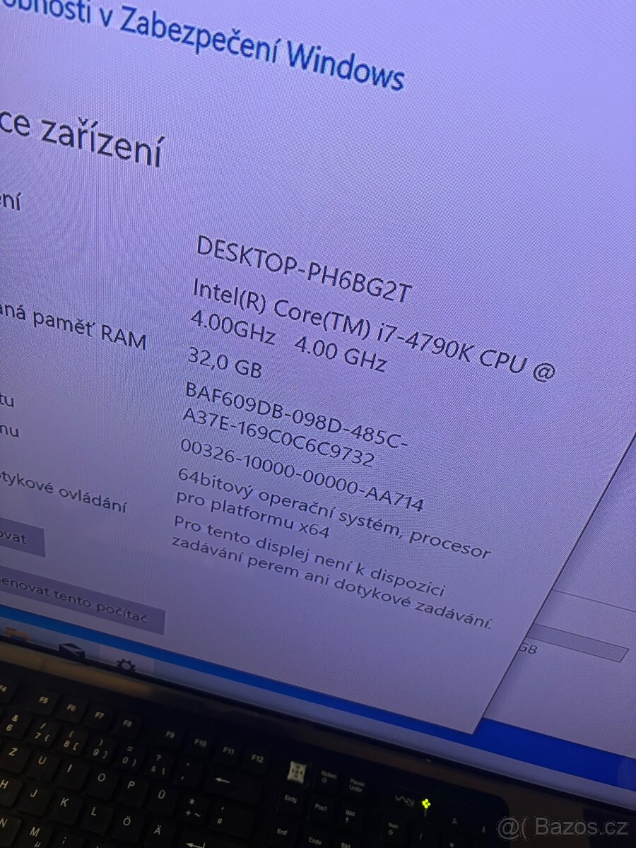 Herni pc i7 4790k - 4