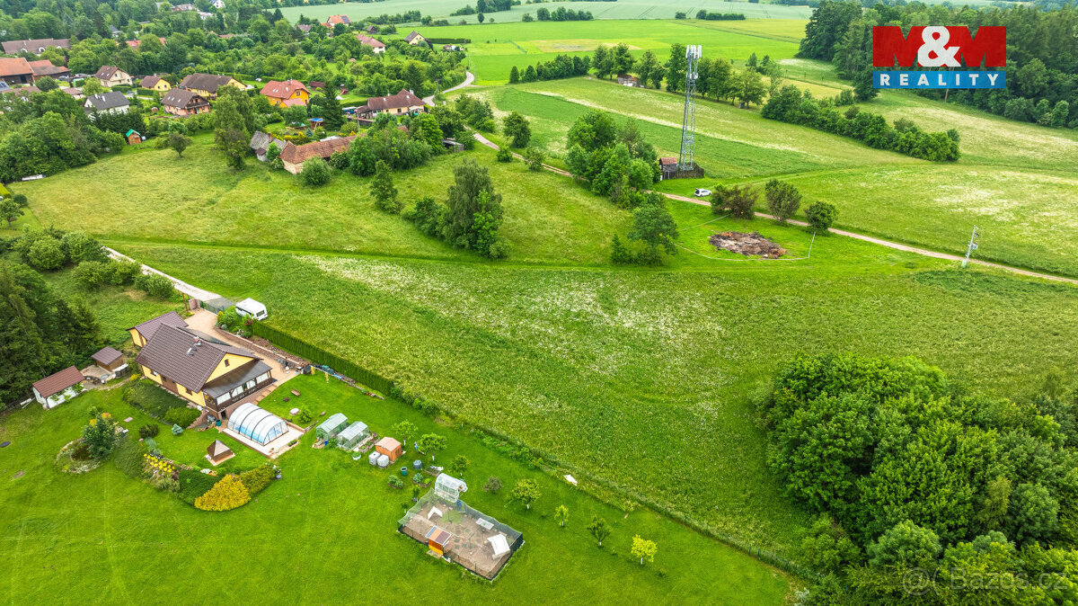 Prodej pozemku k bydlení, 4406 m², Kněžnice - 4