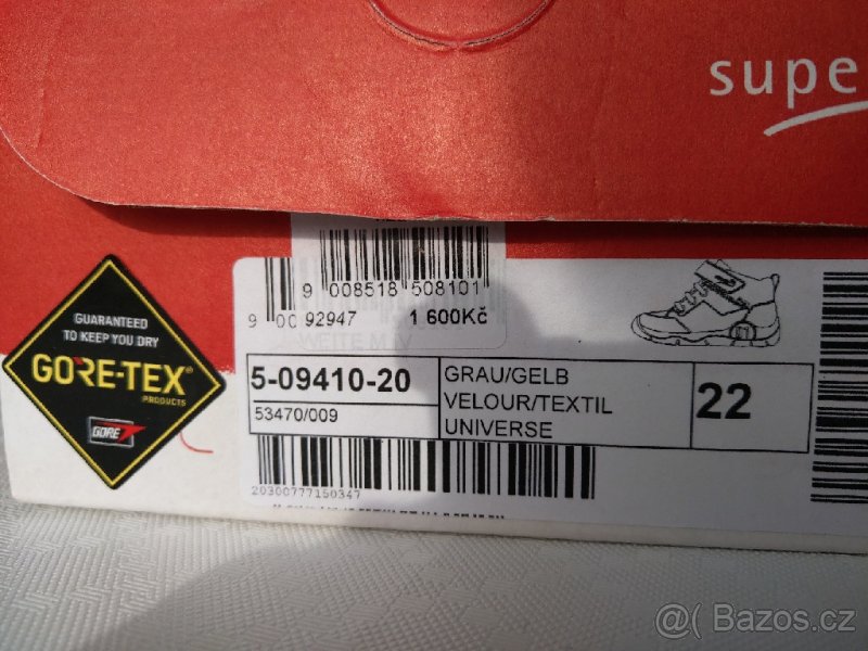 Superfit celoroční boty, goretex, vel. 22 - 4