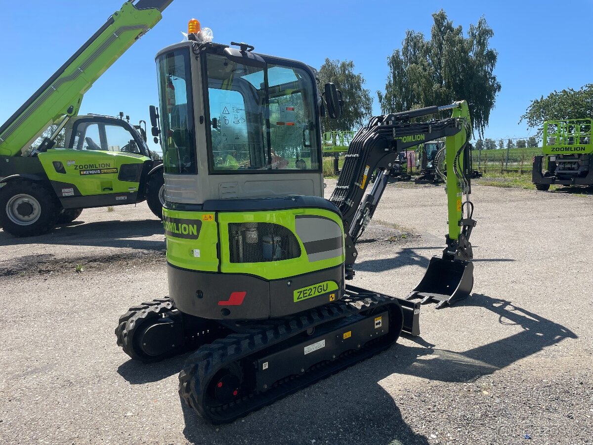 Pásový minibagr Zoomlion ZE27GU - 4