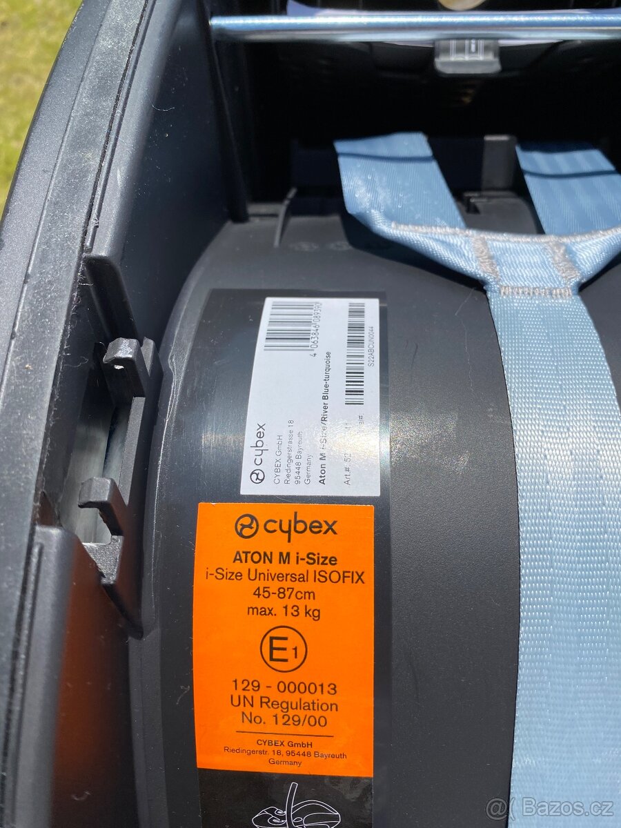 Cybex Aton M i-Size gold line river blue - 4