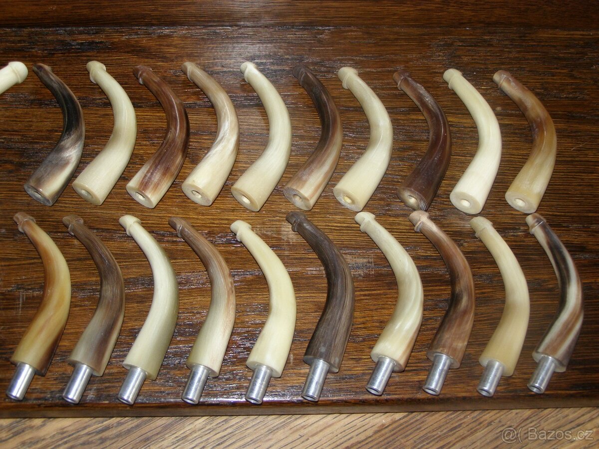 Náustky z rohoviny - 4