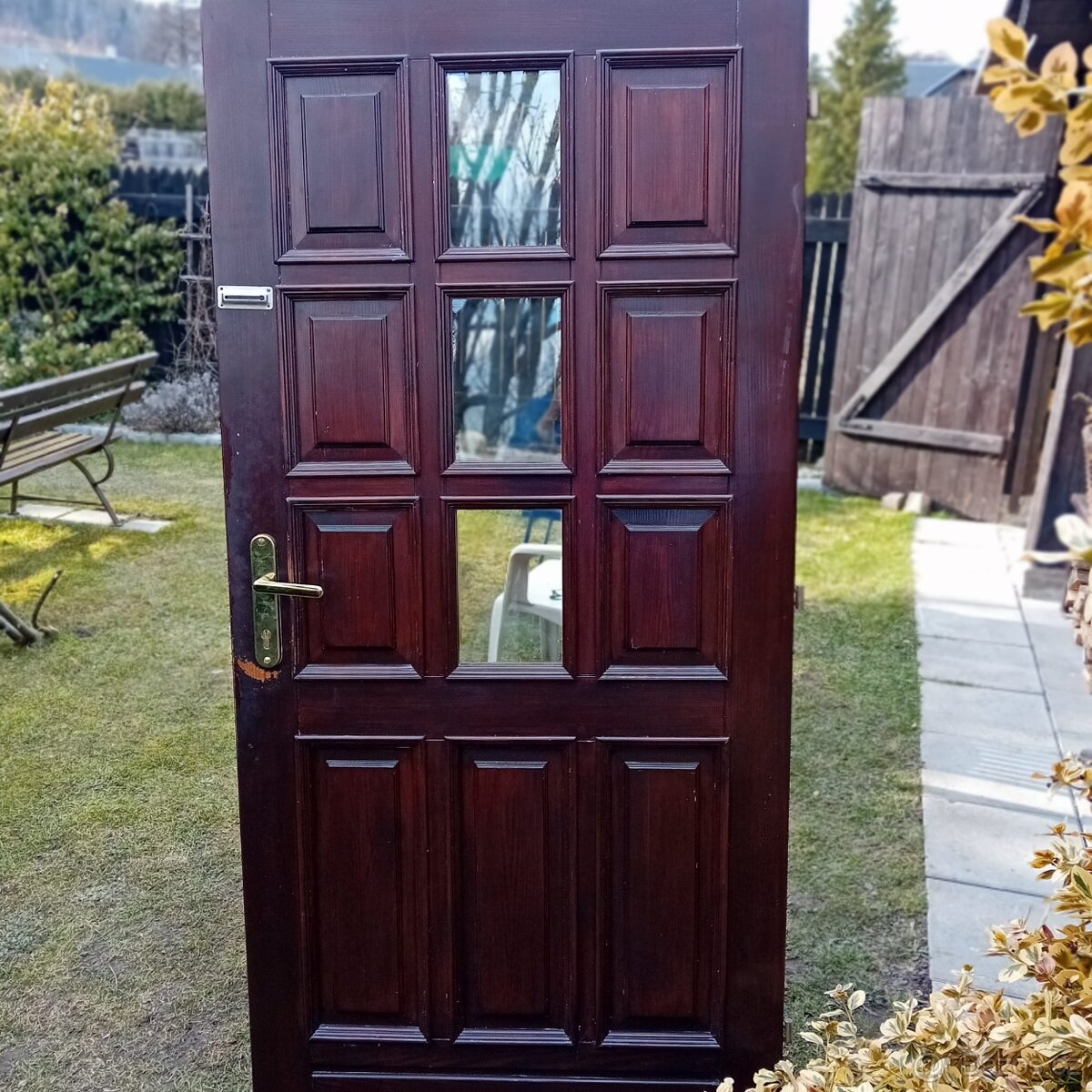 Vchodové dveře, dřevěné - 4