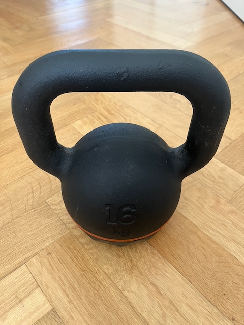 2x kettlebell 16kg - 4