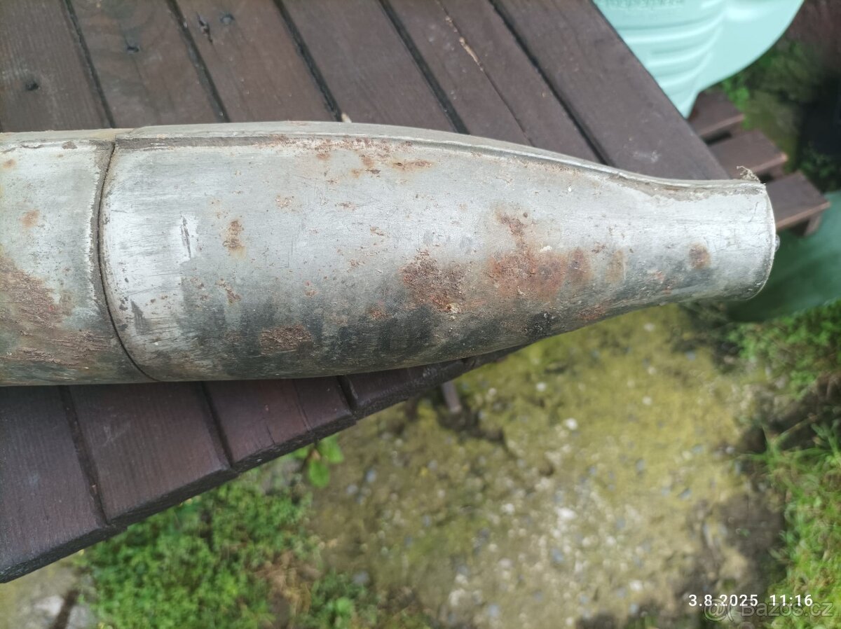 Prodám - výfuk a kolo na moto. - 4