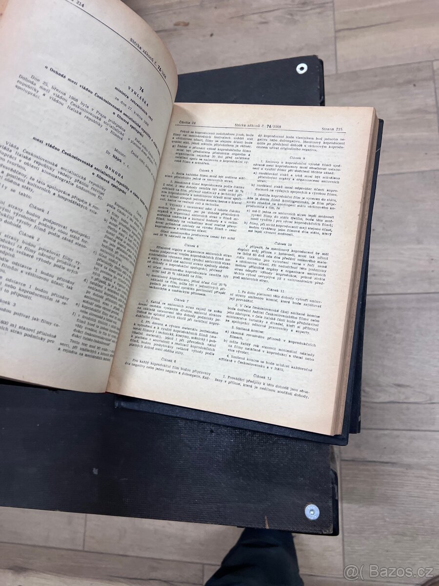 Historie, Sbírka zákonů, ČSSR - 4