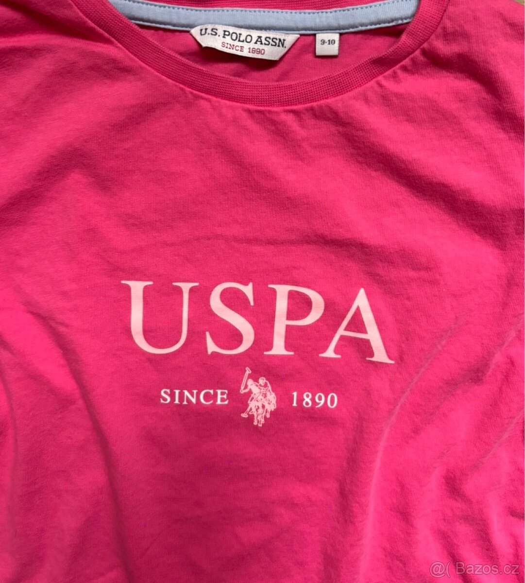 Krásné holčičí tričko U.S.Polo Assn. Vel.134 - 4