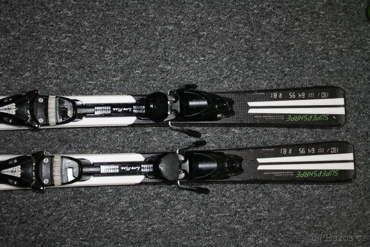 juniorské lyže Head Supershape 130 cm , lyzaky lange - 4