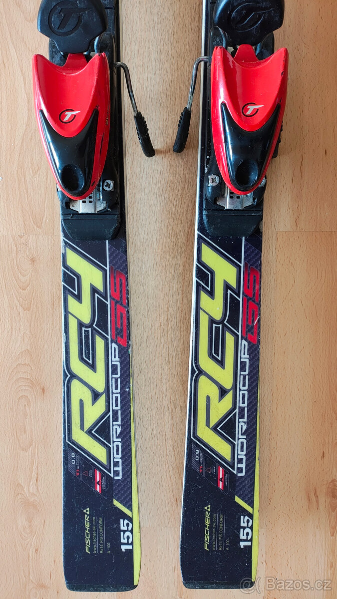 Lyže Fischer RC4 World Cup GS 155cm s vázáním Tyrolia - 4