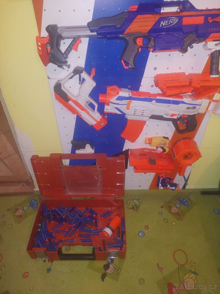 Sbírka pistolí nerf - 4