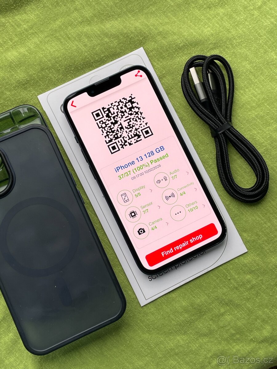 🍏 Apple Iphone 13 Midnight 128GB 🍎 90% baterie 🔋 - 4