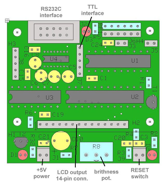 adaptér pro připojení LCD displeje k Arduinu, Raspberry ap. - 4