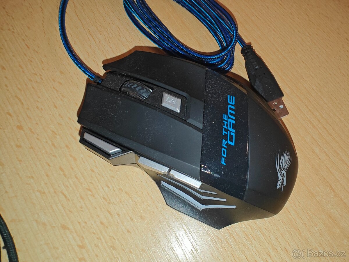 2x herní myš k PC (Asus Cerberus a Noname) - 4