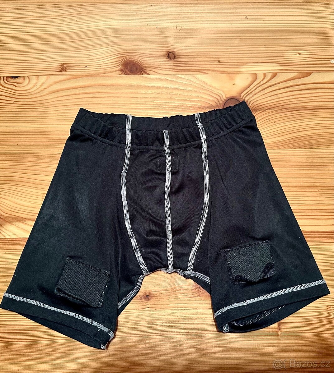 JUNIOR - Hokejové holeně + šortky/suspenzor - 4