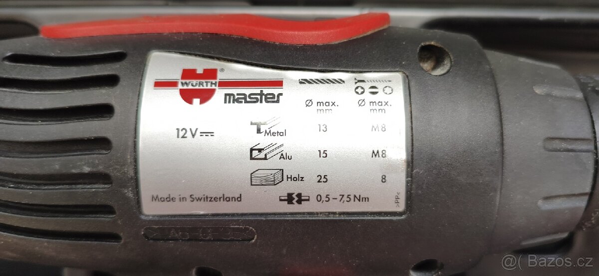 Aku vrtačka Wurth ABS 12 - 4