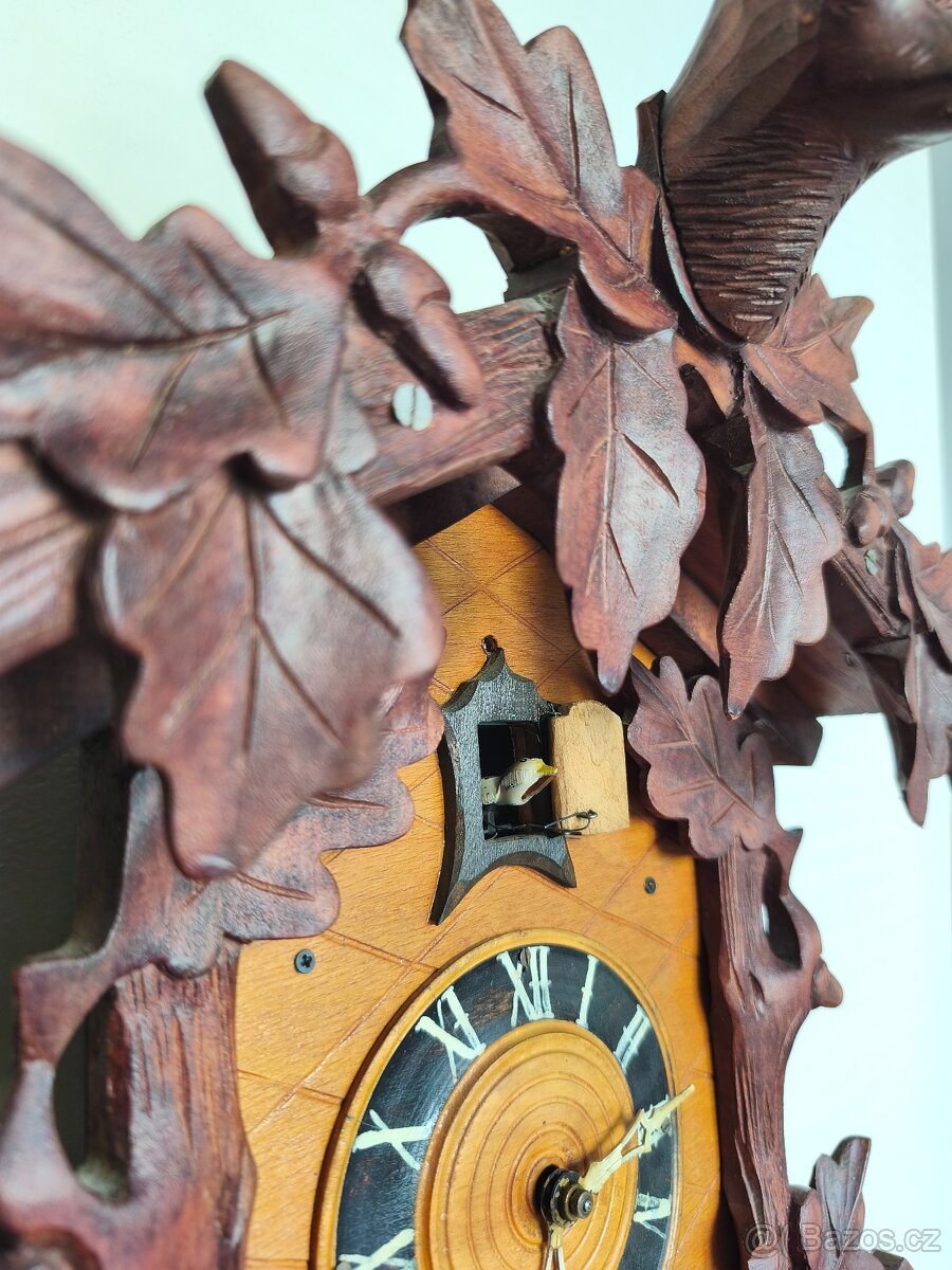 Krásné staré/retro hodiny kukačky - 4