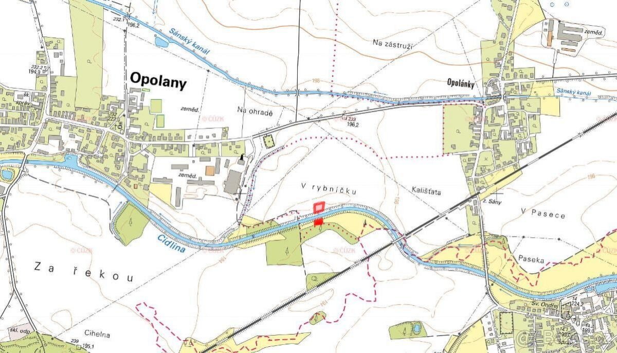 Zemědělská půda, prodej, Sány, Nymburk - 4