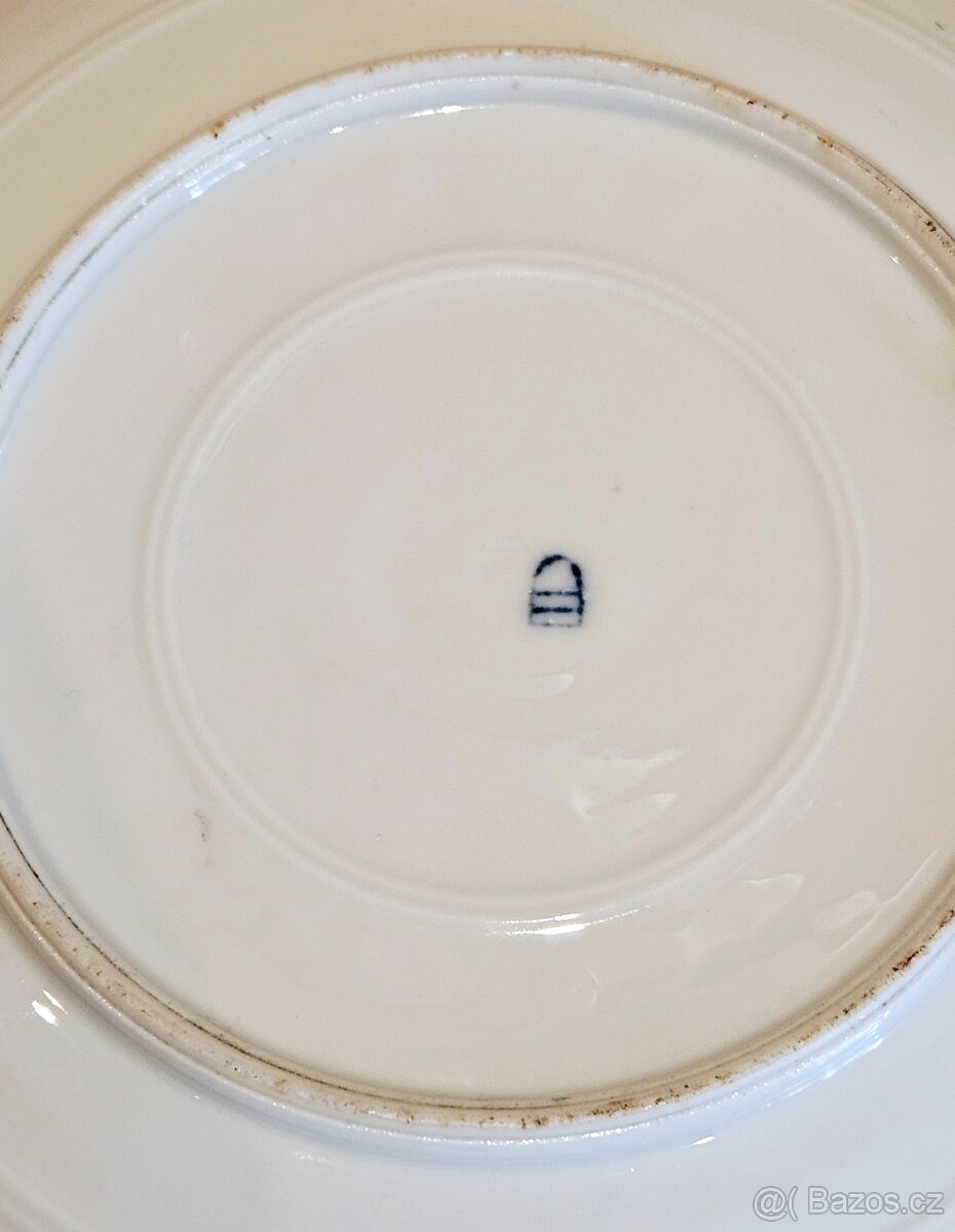 Starožitný závěsný talíř - 4