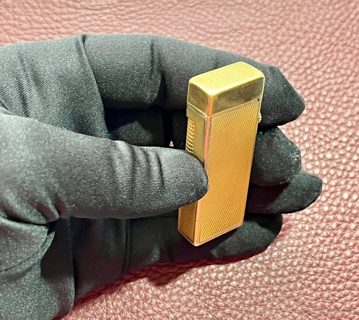 🔥 Dunhill Rollagas Zapalovač 60' léta, vzor Barley 🇨🇭 - 4