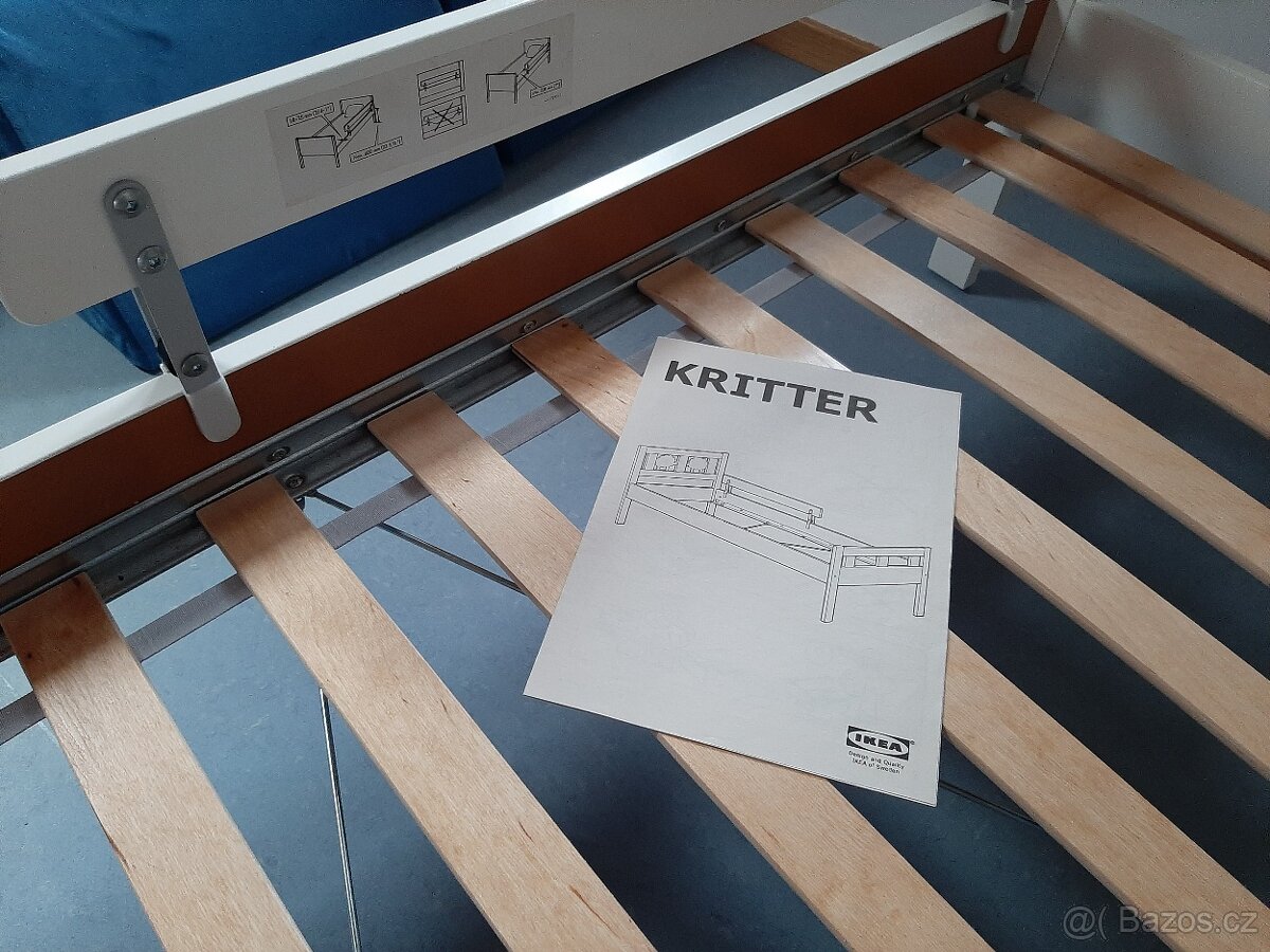 Dětská postel se zábranou IKEA KRITTER - 4