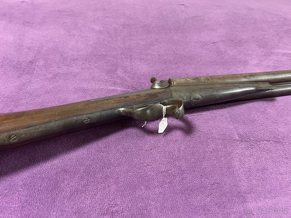 Historická Brokovnice Lefoš / Lefaucheux - Cal. 16 - 4