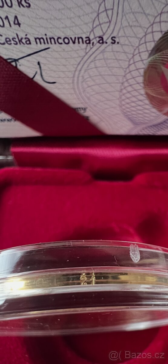 Zlato / zlatá mince zpěvačka Helena Vondráčková - 4