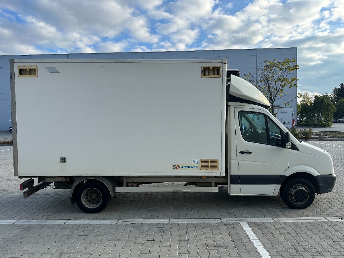 Volkswagen Crafter 2,5 TDi 100kw, ČR,1.maj., chlaďák, 5 tun