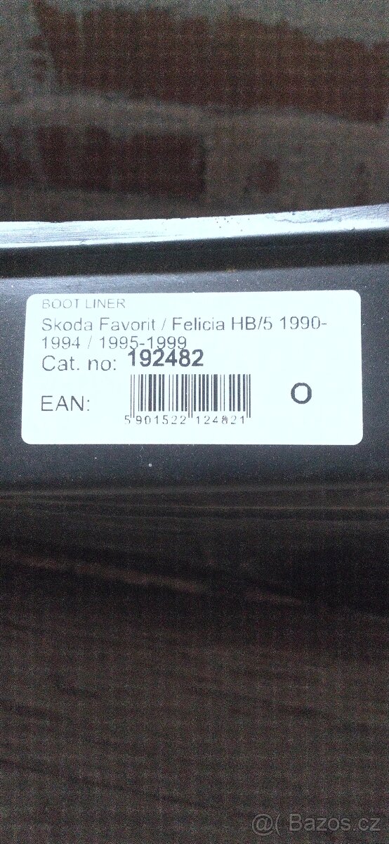 Prodám plastovou vanu do kufru Favorit, Felicie - 4