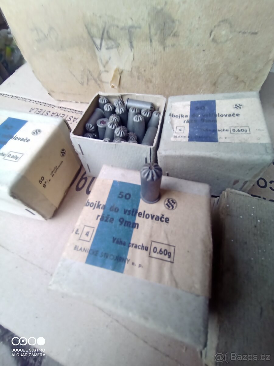 Náboje do jateční pistole a do nastrlovacky - 4