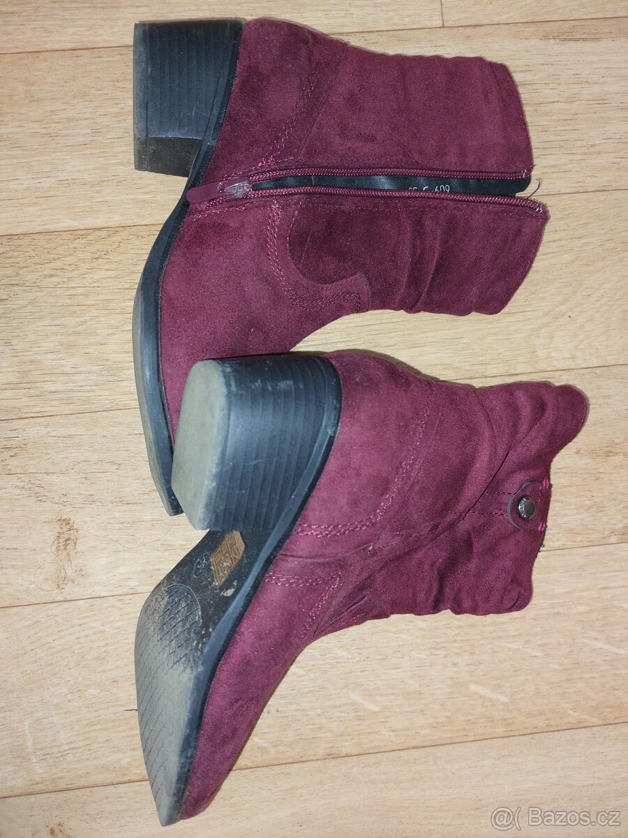 Sandály, kozačky, vel 36/37, svetr M/L - 4