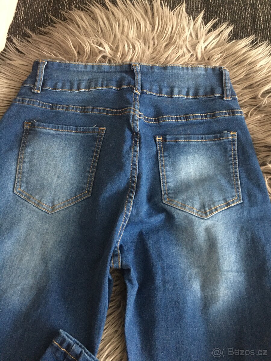 Strečové džíny zn.Composition vel.M - 4