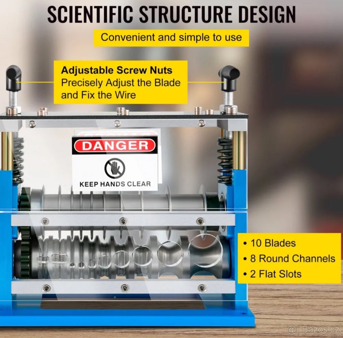 Loupačka, Elektrický odizolovací stroj VEVOR 370w - 4