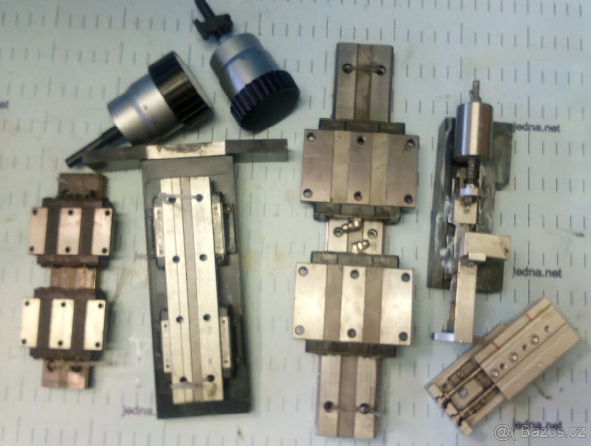 Masivní kolejnice, lineární vedení - 4