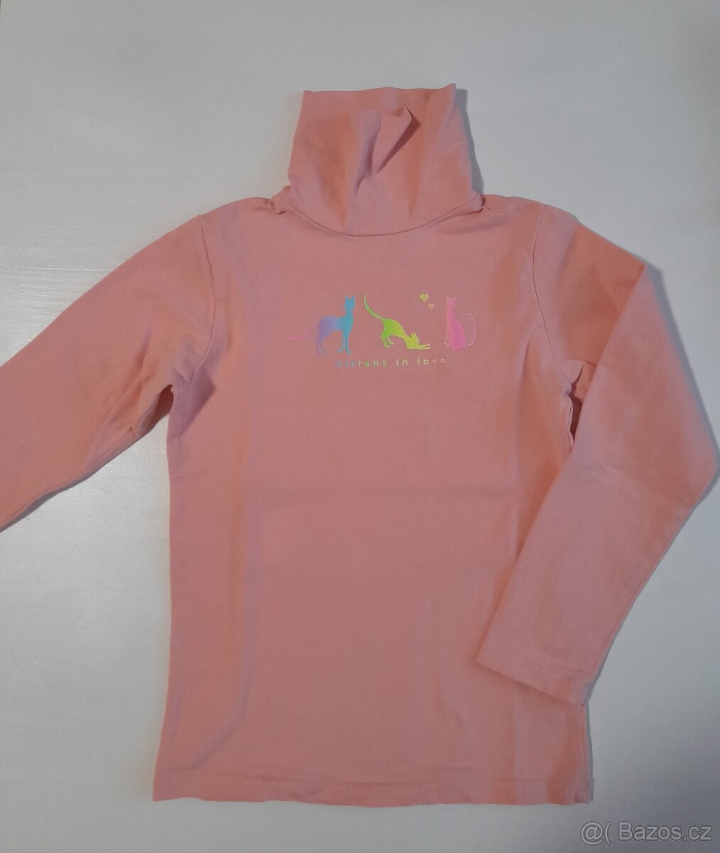 Dívčí triko s dlouh.rukávem - 4