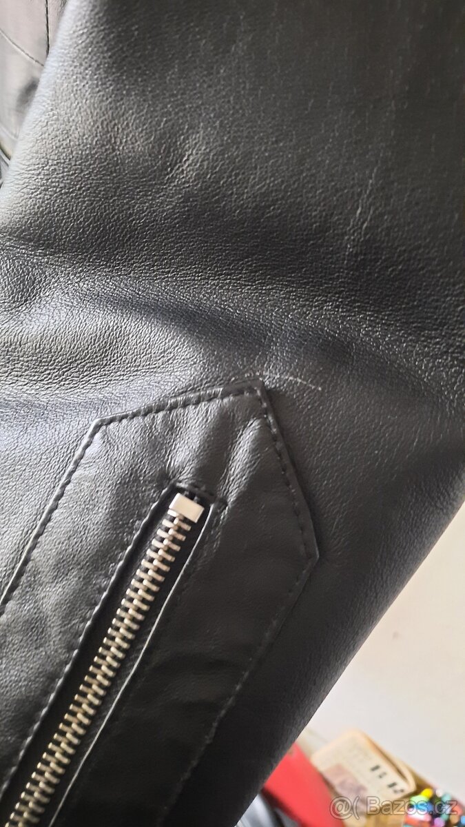 Dámská kožená bunda - 4