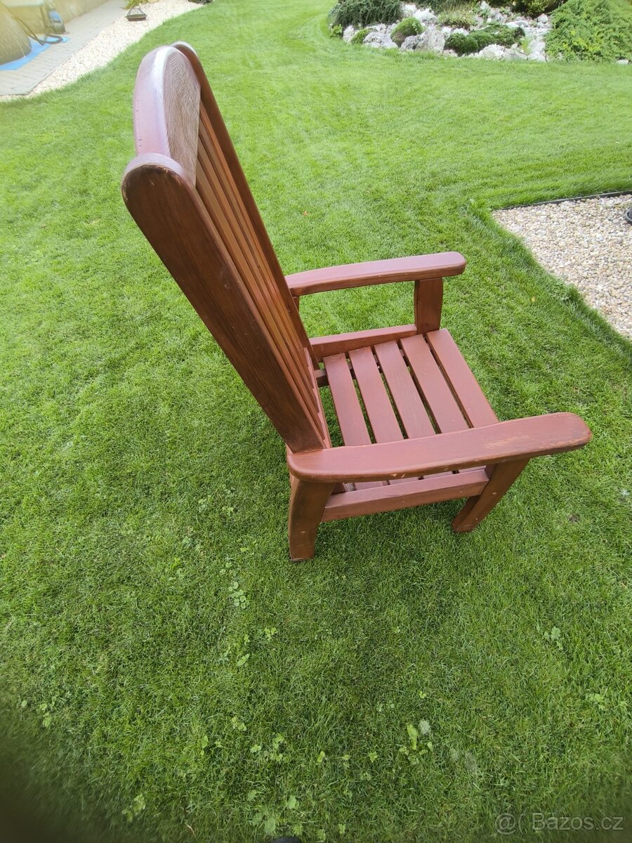 Dřevěný zahradní nábytek - 4