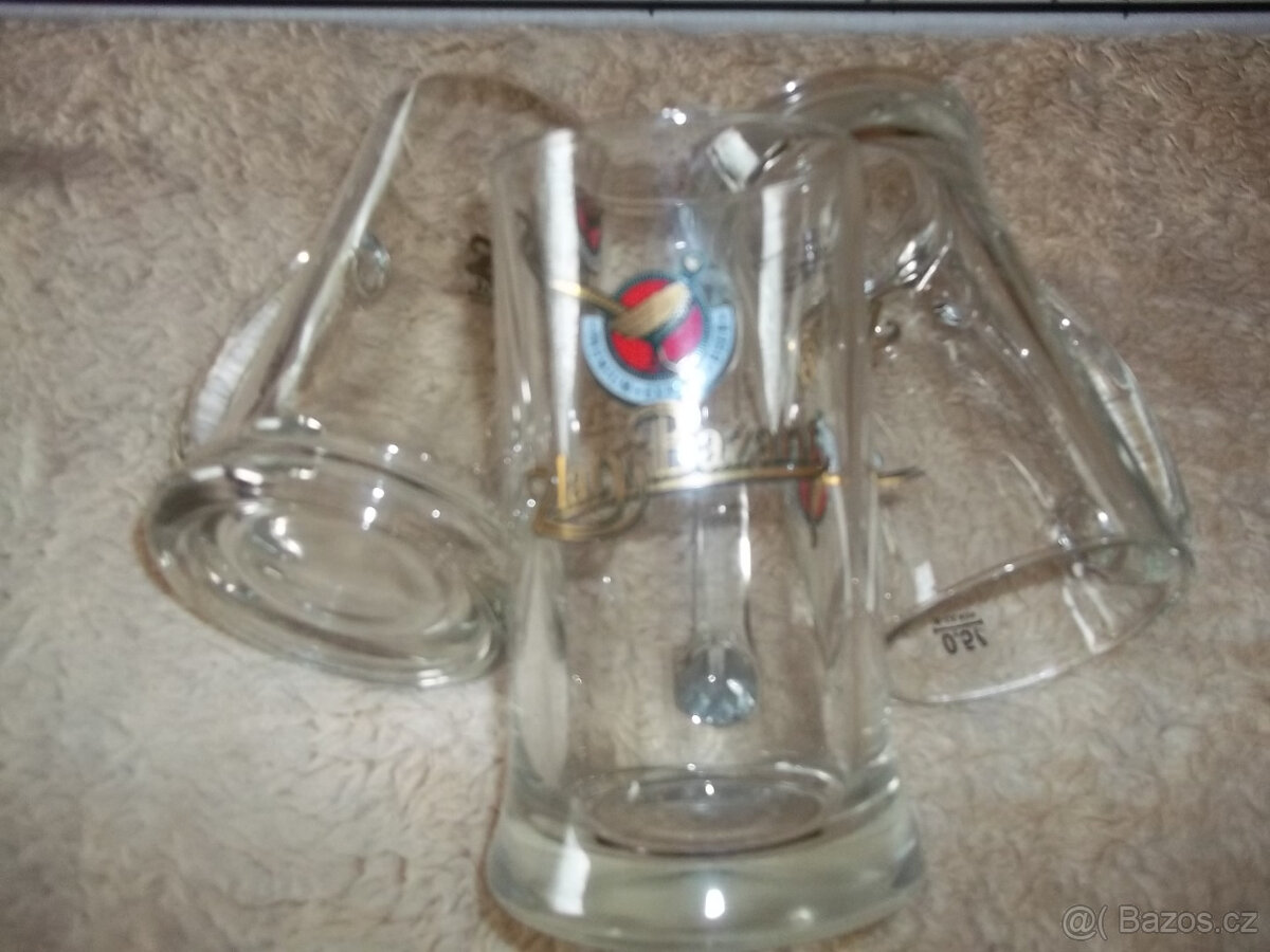 Pivní sklenice poháry 0,5l - 4