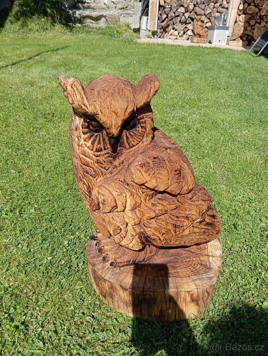 Dřevěný výr - 4