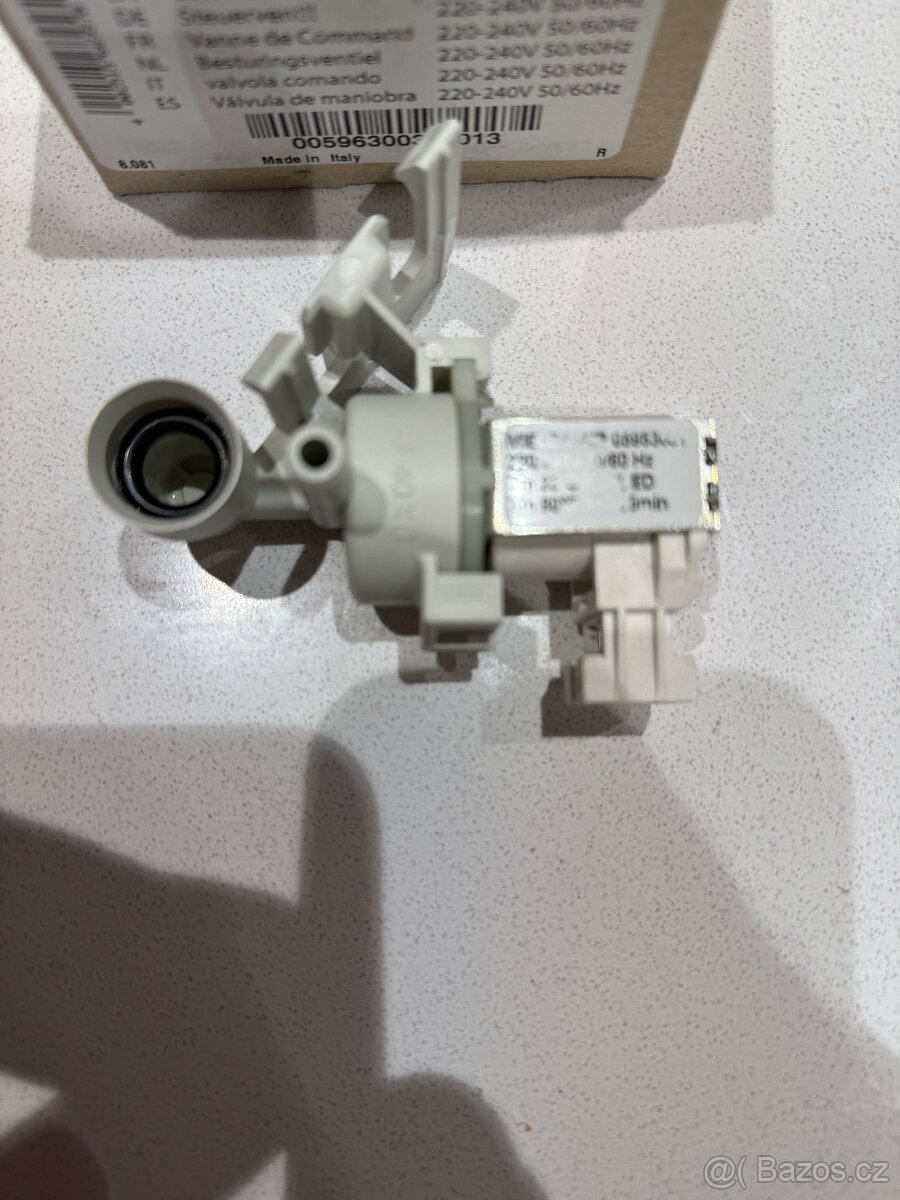 Miele - řídící ventil 220-240V 50/60Hz - č.d. 05963001 - 4