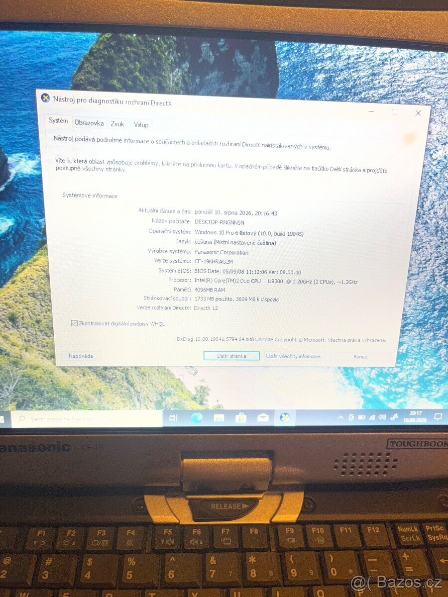 Panasonic Toughbook CF-19 – odolný notebook - 4