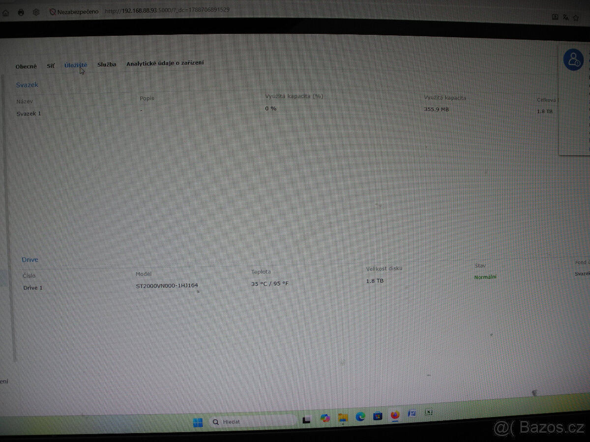 domácí NAS server Synology 115 - 4