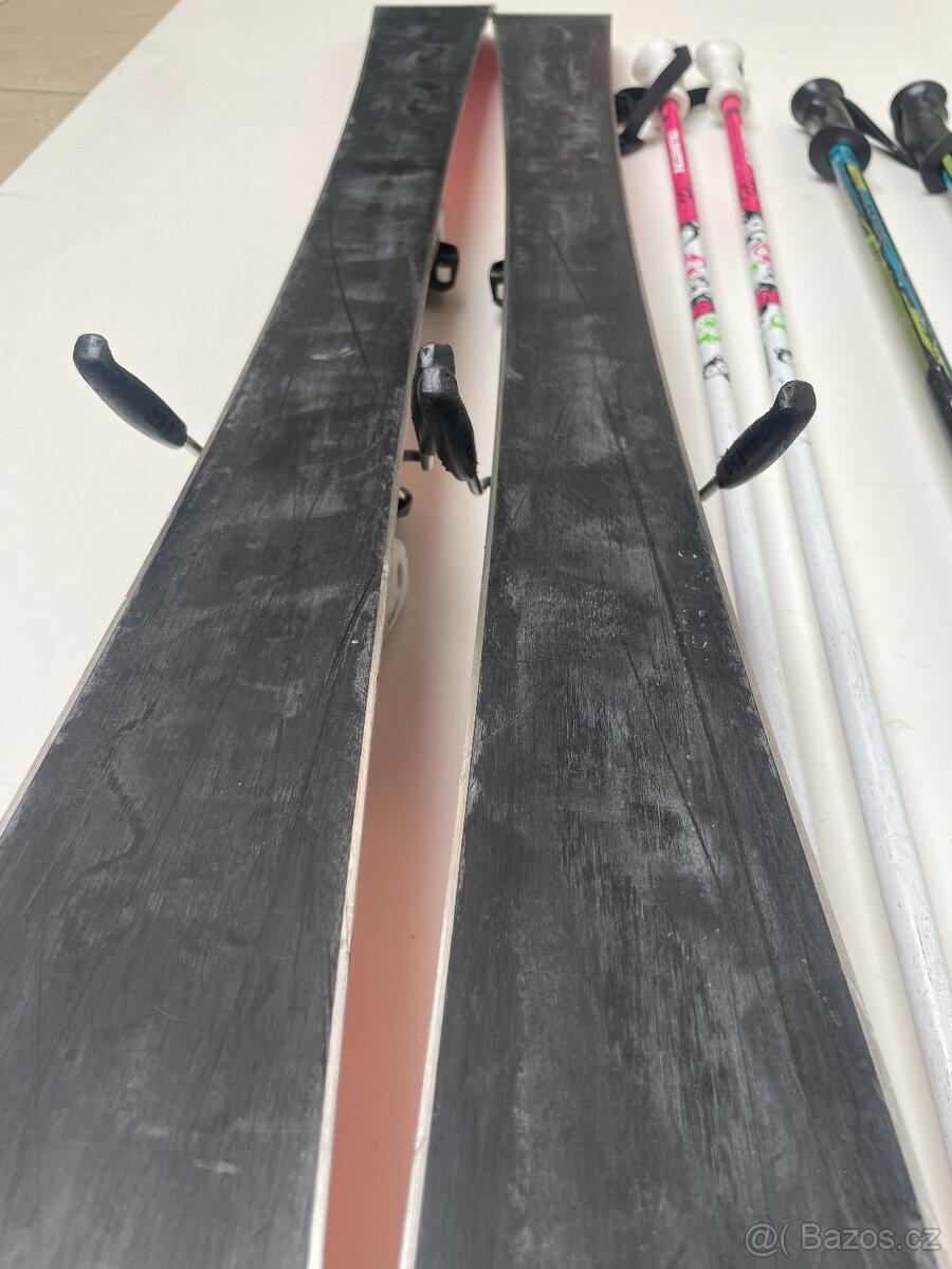 dětské lyže HEAD Supershape team 117cm + hůlky - 4