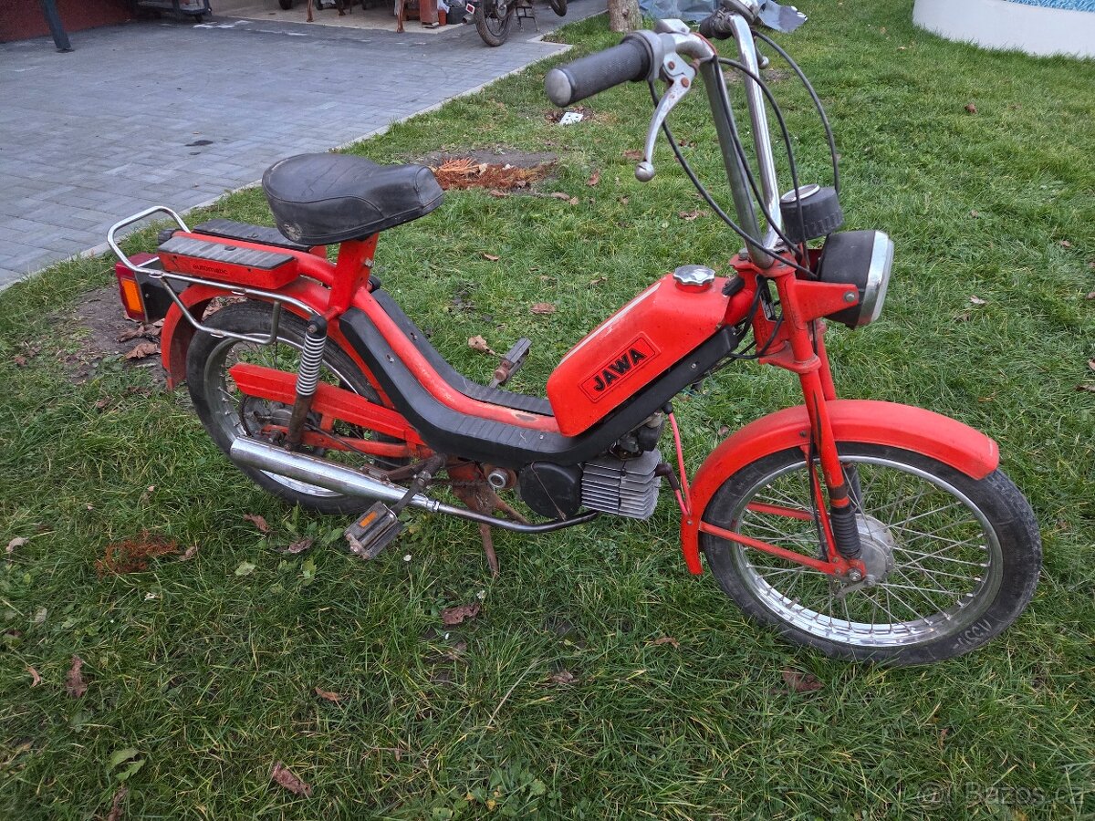 Babetta 210 s kartičkou, červená původní barva, funkční 8. - 4