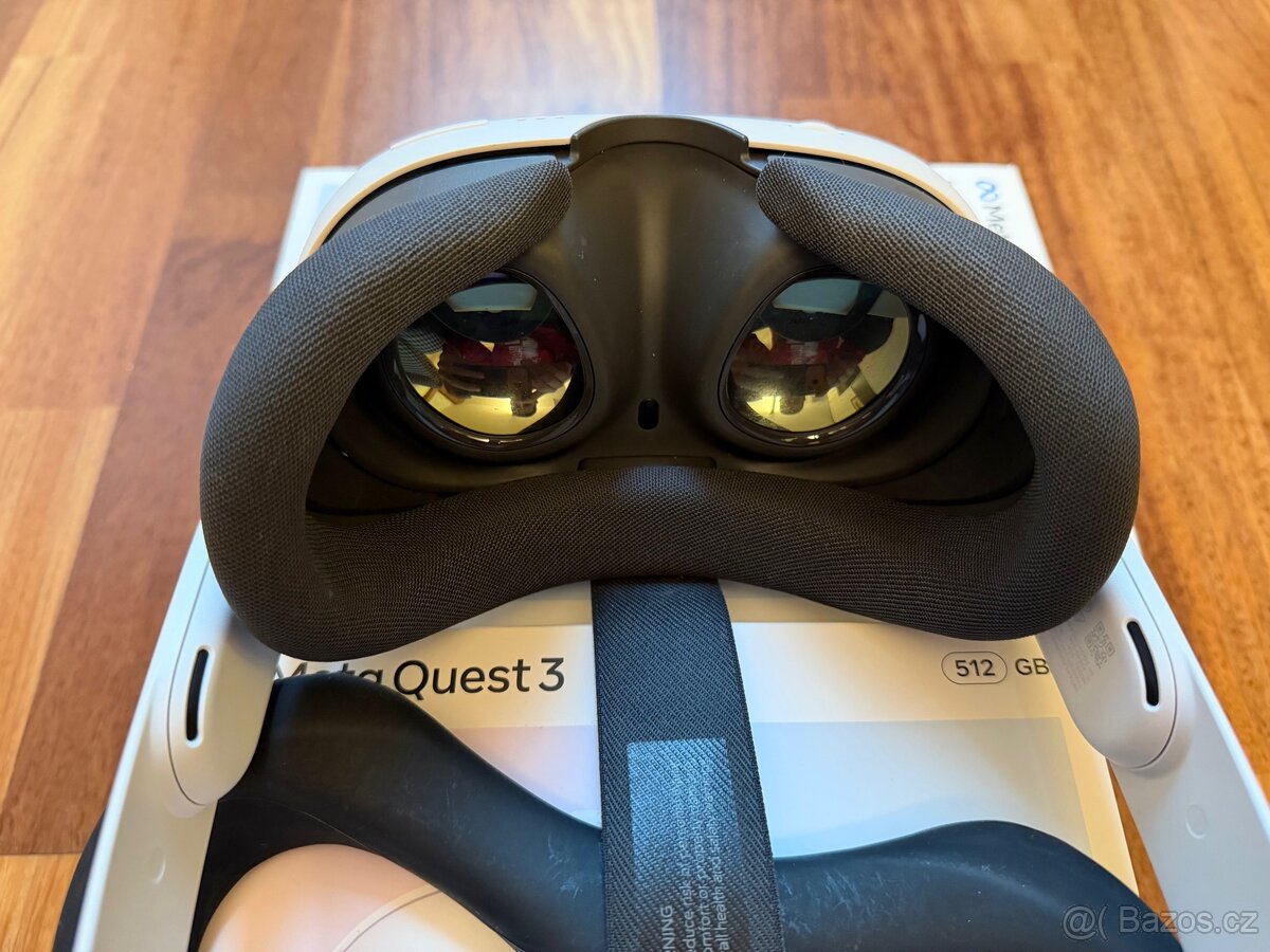 Brýle pro VR Meta Quest 3 512GB + Elite Strap - 4