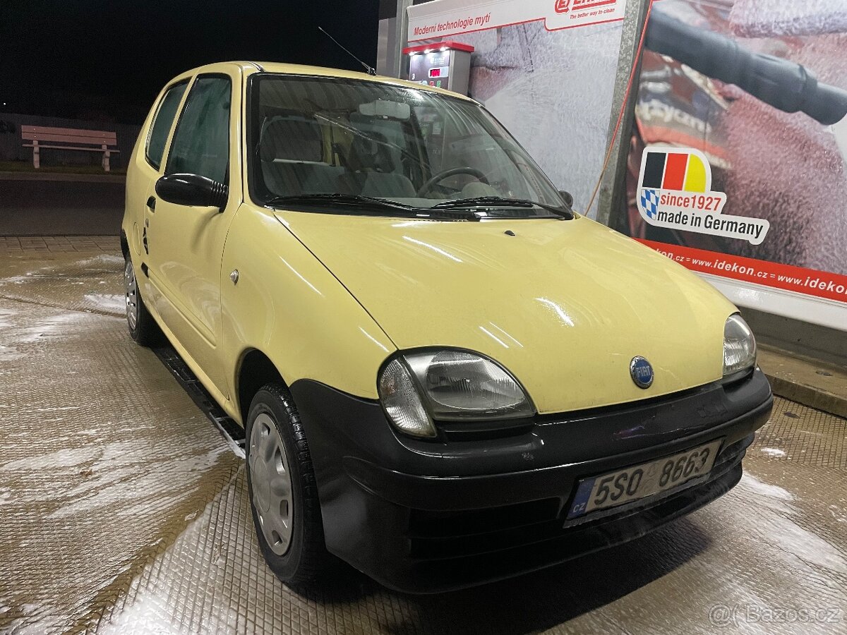 Fiat Seicento 1.1i. Najeto 89 tis km.2.majitel. Koupeno v ČR - 4